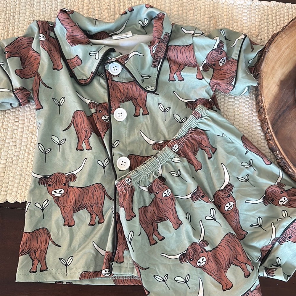Boutique kids PJ set- 3T
